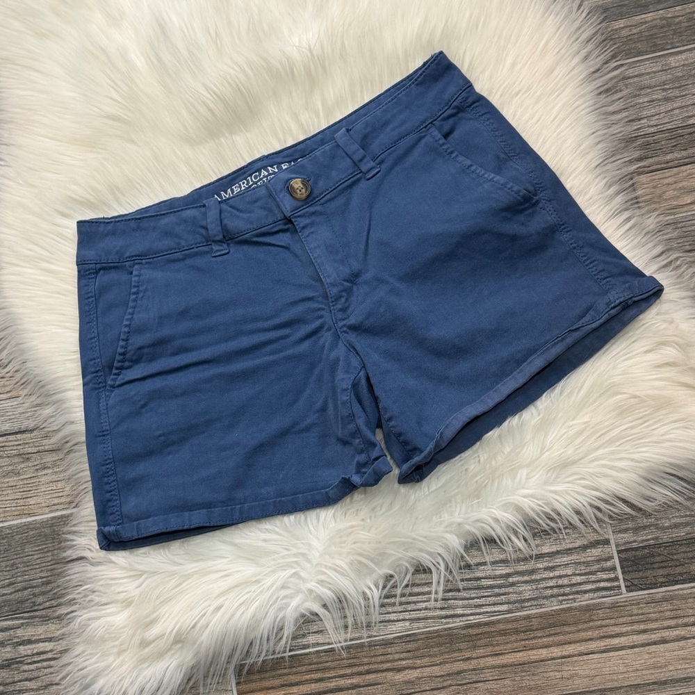 American Eagle Outfitters Navy Blue Women's Shorts